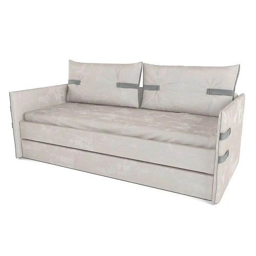 Кровать мягкая Тури Латте