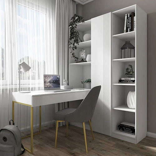 Стеллаж Мишель 400 Белый супер