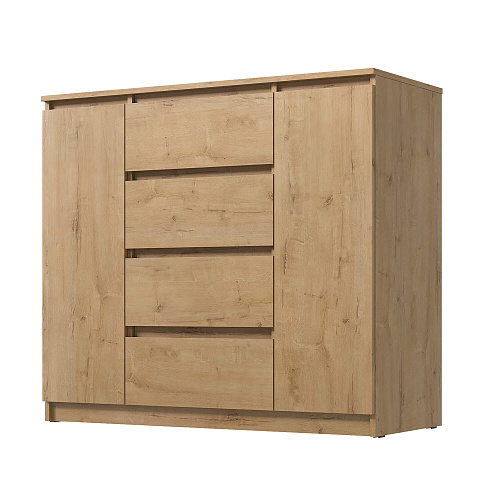 Комод ВЕГА Люкс 2Д-4Я Дуб Вотан