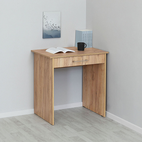 Стол письменный с ящиком МФ.03.01 Дуб Крафт золотой