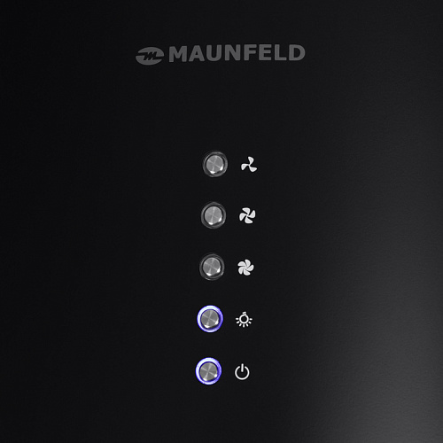 Вытяжка MAUNFELD Lee Light Isla 35 Sensor Black
