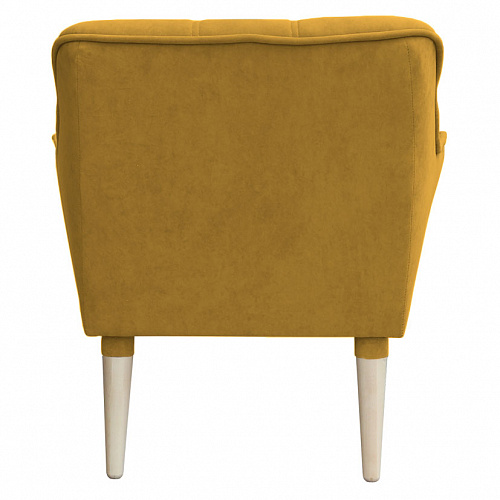 Кресло отдыха Комфорт-8 ULTRA MUSTARD/Бесцветный (Лак)