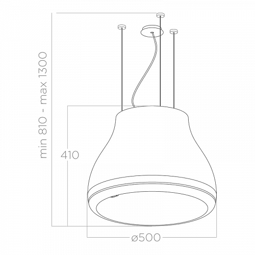 Вытяжки Elica SHINING RUST/F/50-PRF0120528A