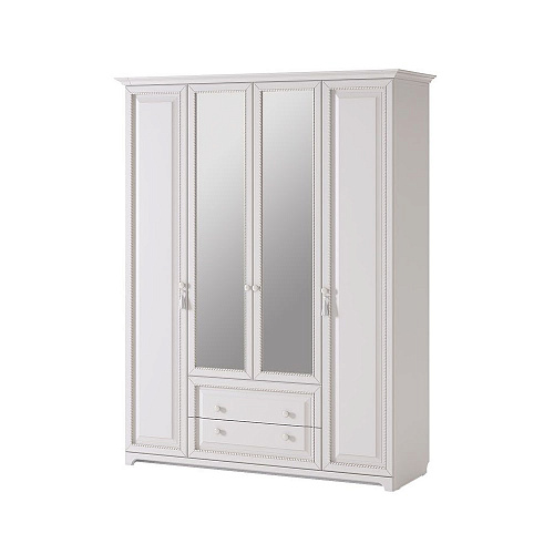 Спальный гарнитур Белла К1 белый/джелато софт