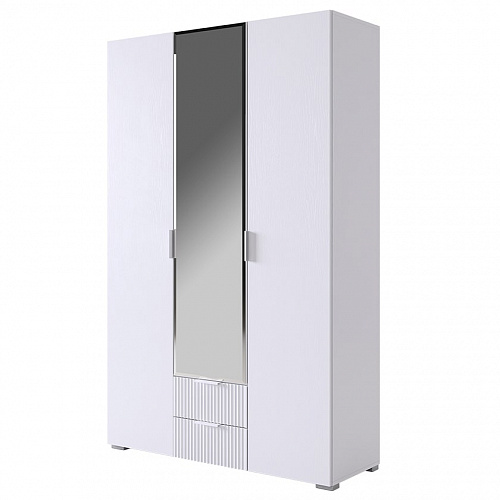 Набор детской мебели Зефир К5 белое дерево/белый муар/белый (эмаль)