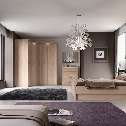 Спальный гарнитур Элана №1 Дуб сонома