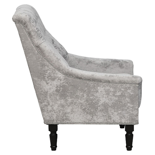 Кресло отдыха ПРАДО PLUSH SILVER/Венге