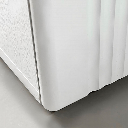 Шкаф двухдверный Ева 103.01 белое дерево/белый матовый