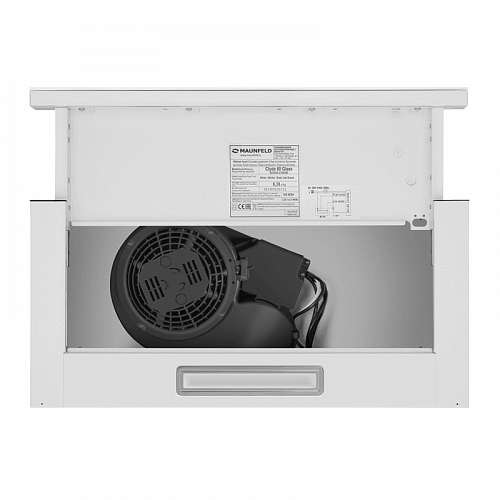Встраиваемая вытяжка MAUNFELD Clyde 60 Glass White