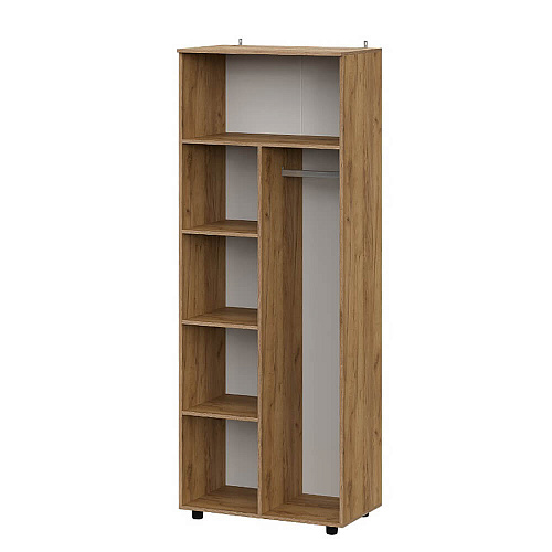 Шкаф Байкал двухстворчатый Дуб Золотой/Графит