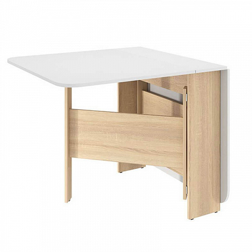 Стол-книжка раскладной Мечта 2 дуб сонома/белый