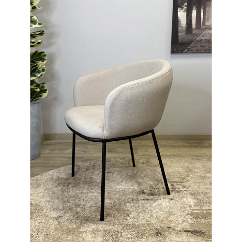 Стул Kenner 313SD черный/бежевый E30