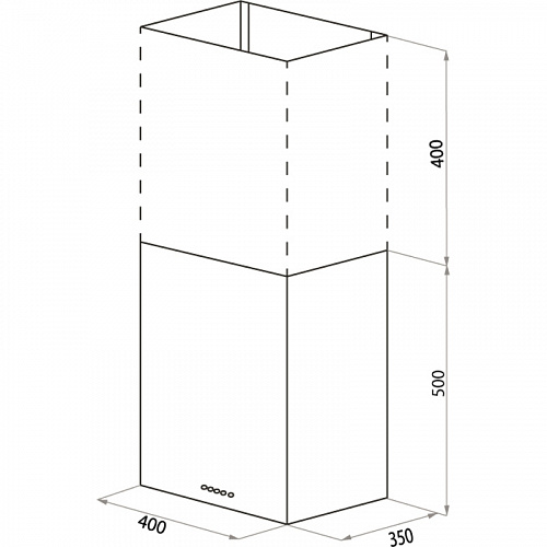 Вытяжка Maunfeld BOX Push 40 Black