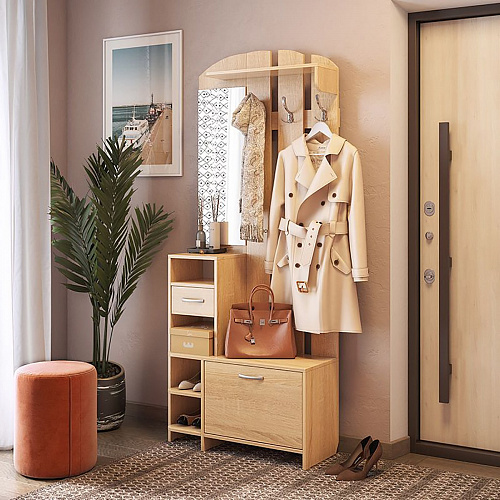 Прихожая Мила дуб сонома