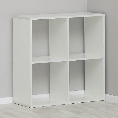 Стеллаж КУБ 4 МФ.01.09.000 Белый жемчуг