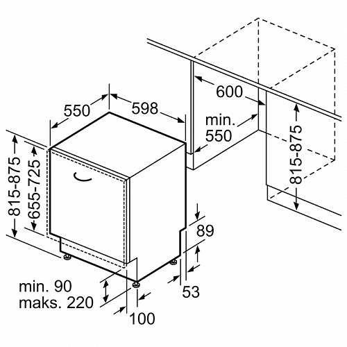 Встраиваемая посудомоечная машина Bosch SMD6ZC804E Встраиваемая посудомоечная машина Bosch SMD6ZC804E