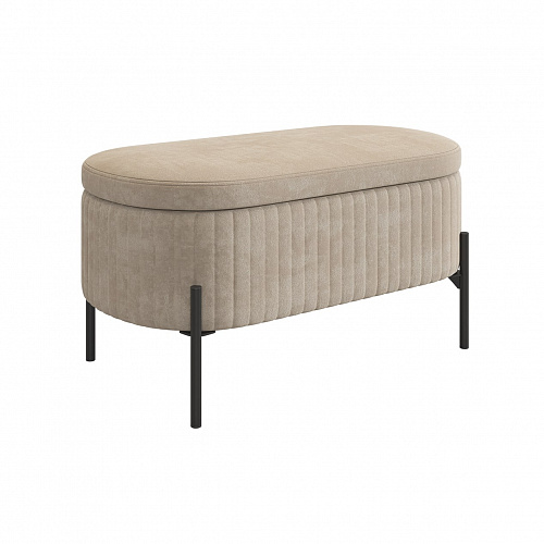 Пуф Винни капучино (велюр)