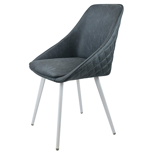 Стул Монти ST Лофт белый муар/Плутон 101