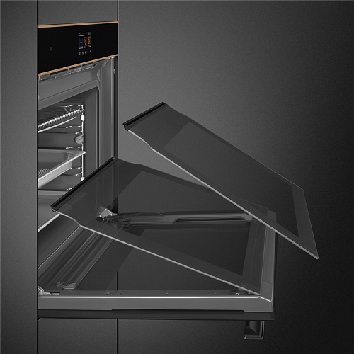 Встраиваемая электрическая духовка SMEG SO6604S4PNR