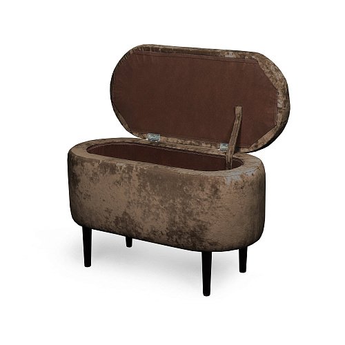 Банкетка Олаф с нишей Тиффани коричневый