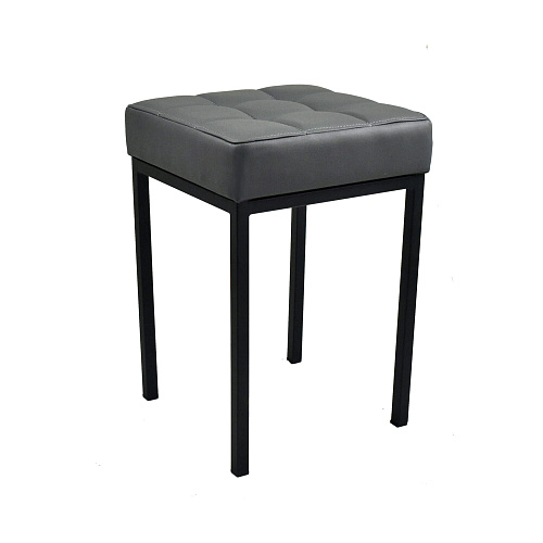 Табурет Олимпик черный муар/Santorini 0422