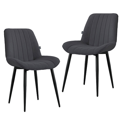 Стул Канцлер Графит Грей 2шт