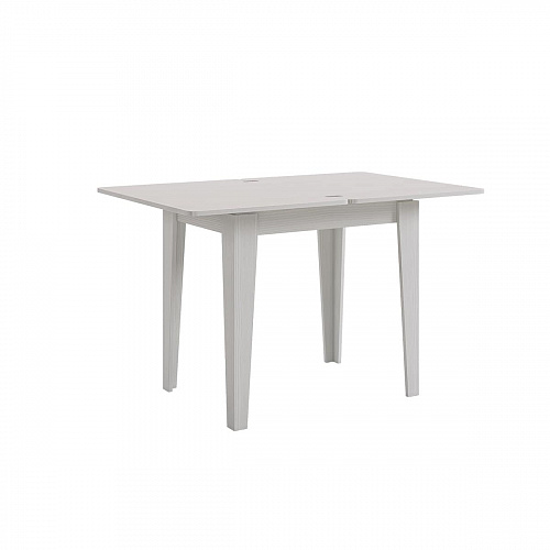 Стол обеденный раскладной Фантазия белый рамух