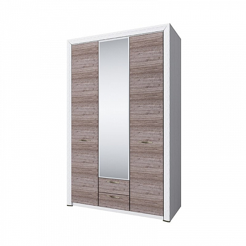 Спальный гарнитур OLIVIA Вудлайн крем/дуб анкона