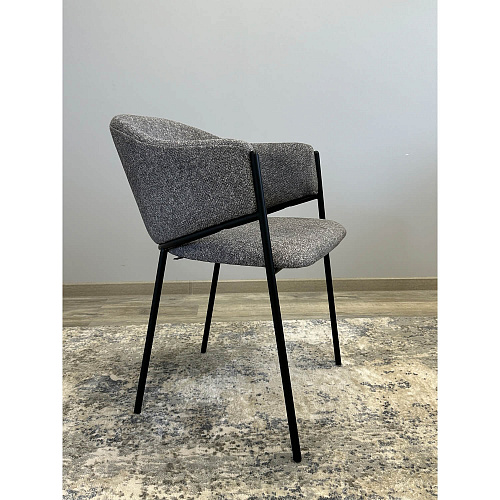 Стул Kenner 308SD черный/серый B12