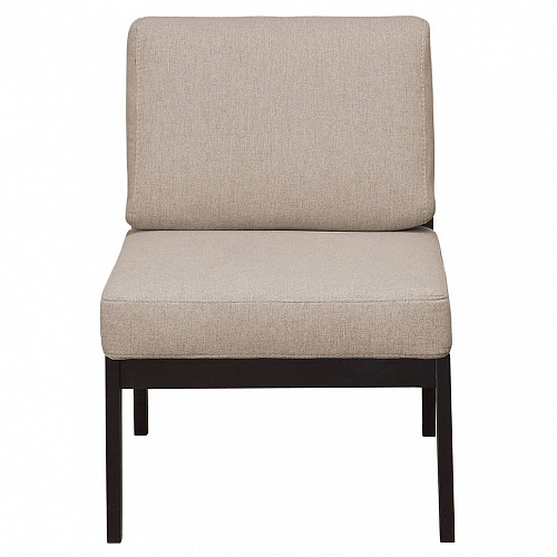 Кресло массив мягкое UNO LATTE/Венге