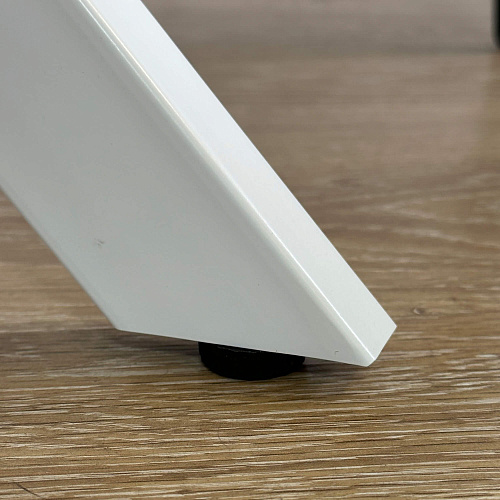 Стол обеденный Kenner DO1200 белый/керамика мрамор белый