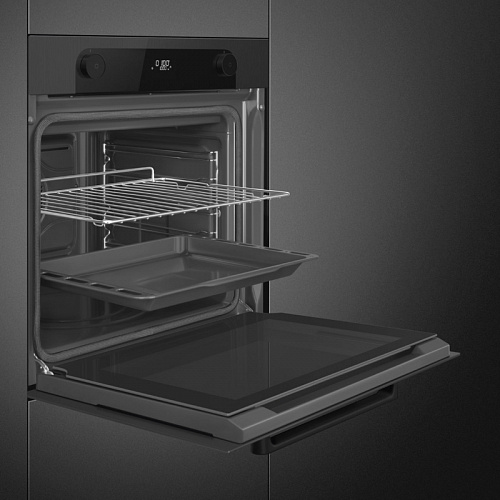 Встраиваемый духовой шкаф SMEG SFP6201TB