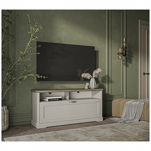 Тумба RTV TOSCANA NEW 1D2N Персидский жемчуг/Каньон