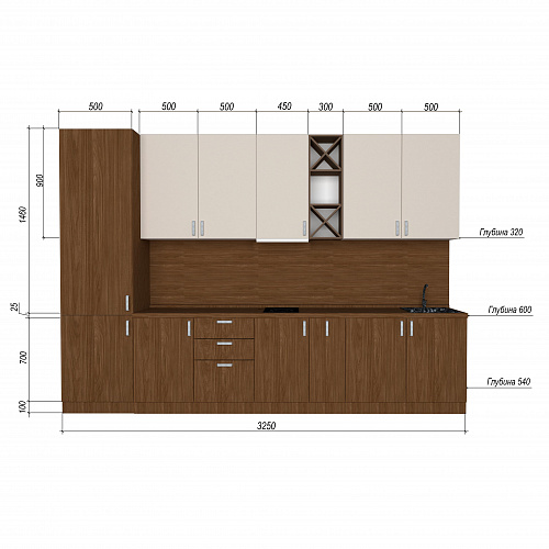 Кухня Классика 3250
