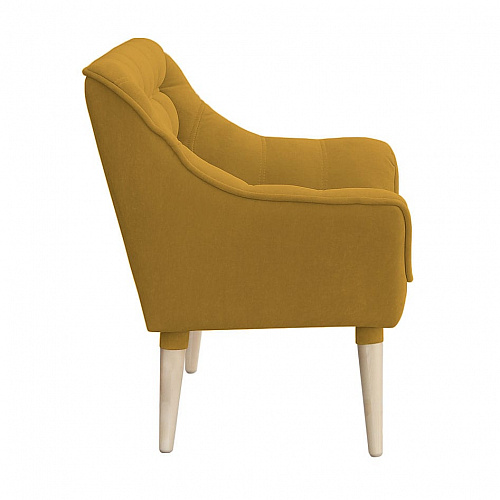 Диван Комфорт-8 ULTRA MUSTARD/Бесцветный (Лак)