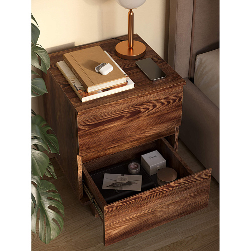 Тумба прикроватная НК DIEGO Каштан