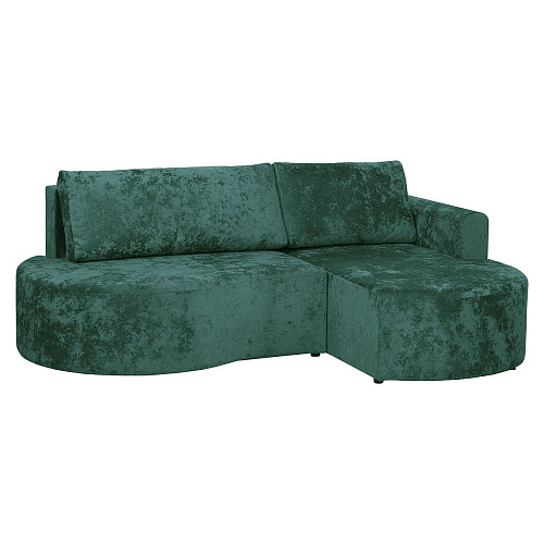 Угловой диван Каир (Левый) PLUSH DUSTY GREEN
