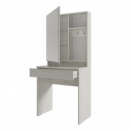 Туалетный столик Аурика белый рамух