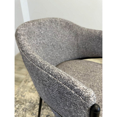 Стул Kenner 308SD черный/серый B12