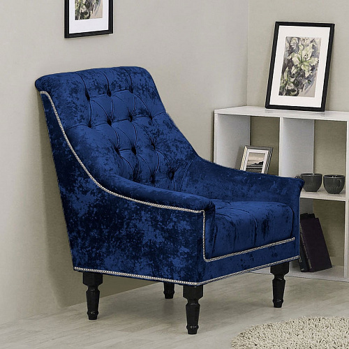 Кресло отдыха ПРАДО PLUSH SAPFIR/Венге