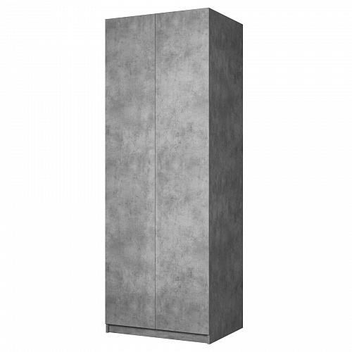 Шкаф Локер 800 Push-to-Open (гармошка) Бетон правый