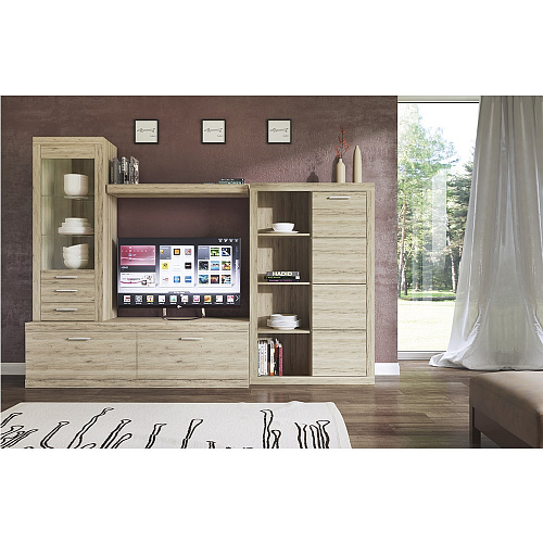 Полка 1NM OSKAR дуб Санремо