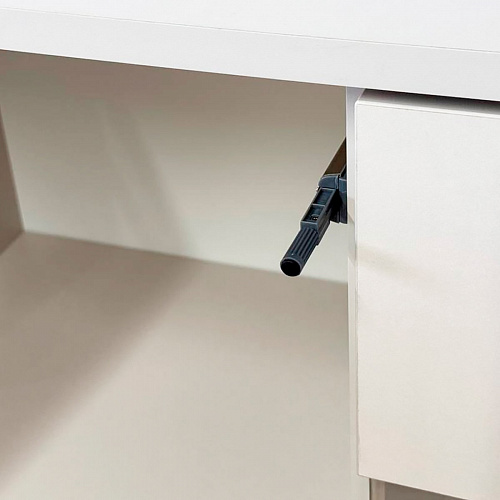 Комод Доминика со стеклом кашемир/дуб крафт золотой