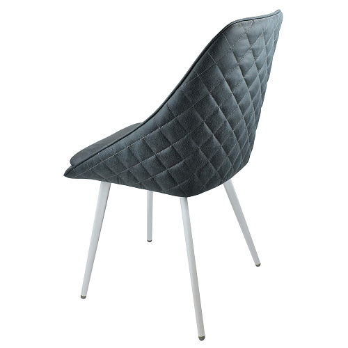 Стул Монти ST Лофт белый муар/Плутон 101