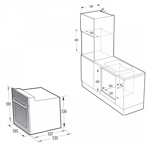Духовой шкаф Gorenje BO6725E02ABGN