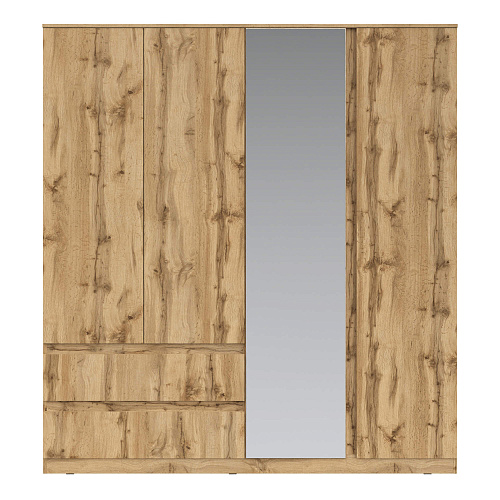 Шкаф НК STERN ШКЯ-4 с зеркалом Дуб вотан