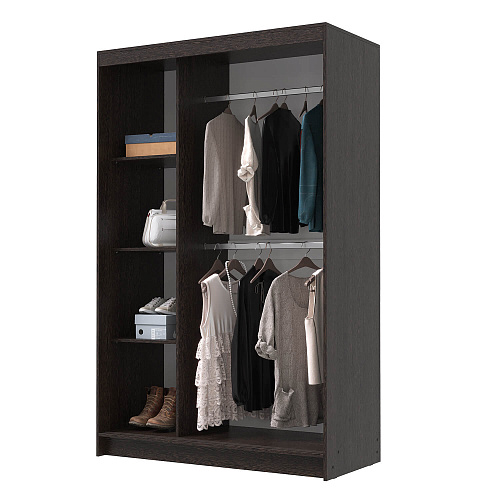 Шкаф-купе БРУНО 5 Венге/Лоредо