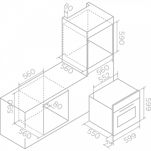 Духовой шкаф ELICA PRF0191771A