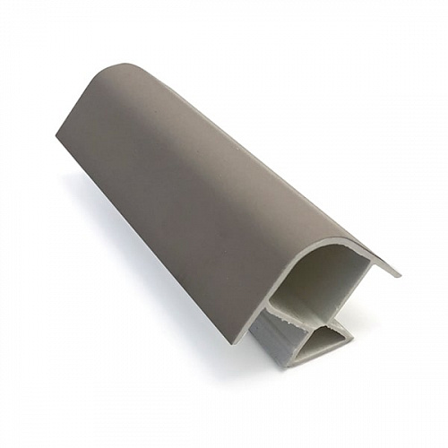 Угловое соединение для цоколя 90 H-100 мм, капучино SoftTouch