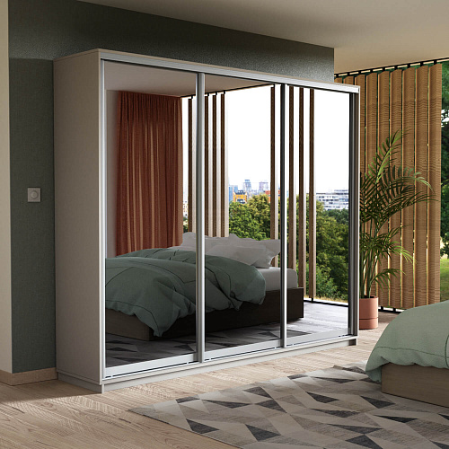 Шкаф-купе 3-х дверный Экспресс Экспенс 2400х1800х450 мм